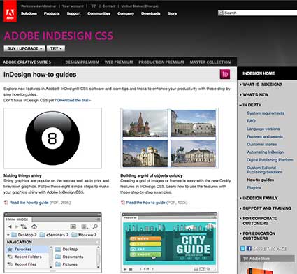Adobe indesign tutorials guides for beginners